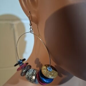 Colorful Hoop Earrings